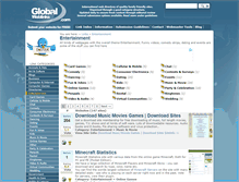 Tablet Screenshot of entertainment.global-weblinks.com