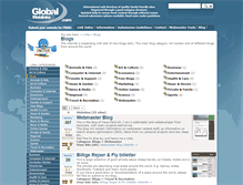 Tablet Screenshot of blogs.global-weblinks.com