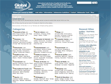Tablet Screenshot of global-weblinks.com